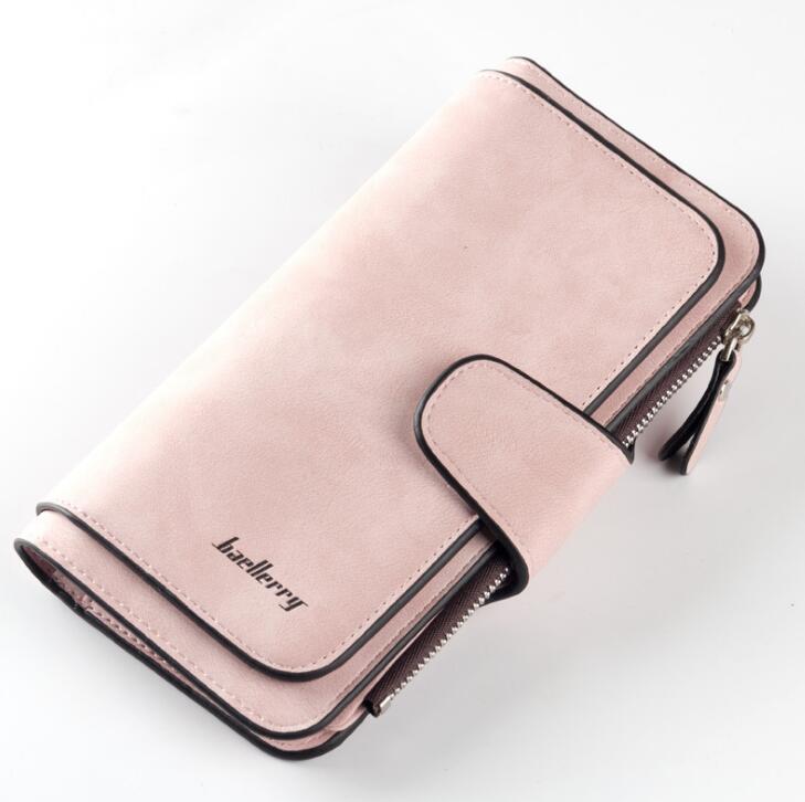 Women's Leather Clutch Wallet