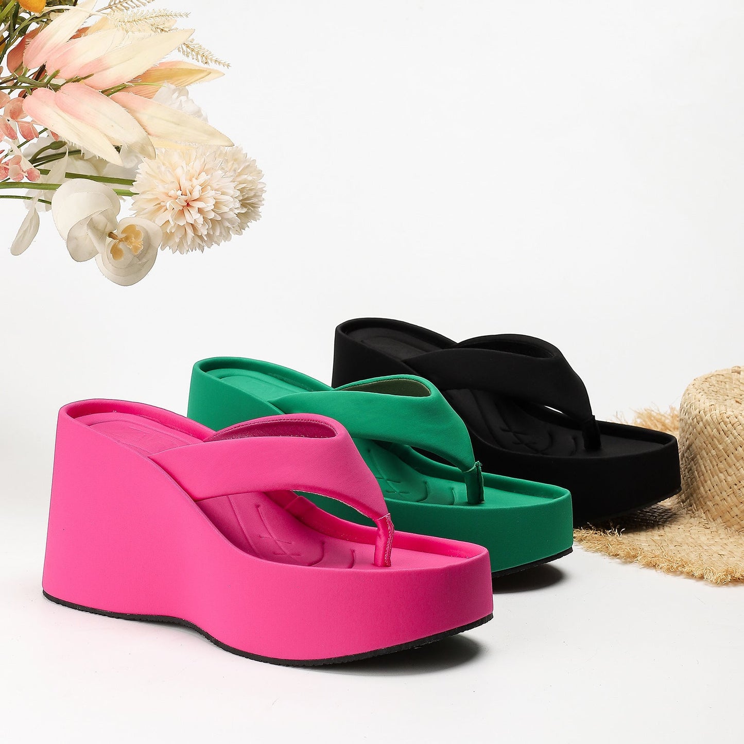 Thick-Soled Casual Slippers for Women